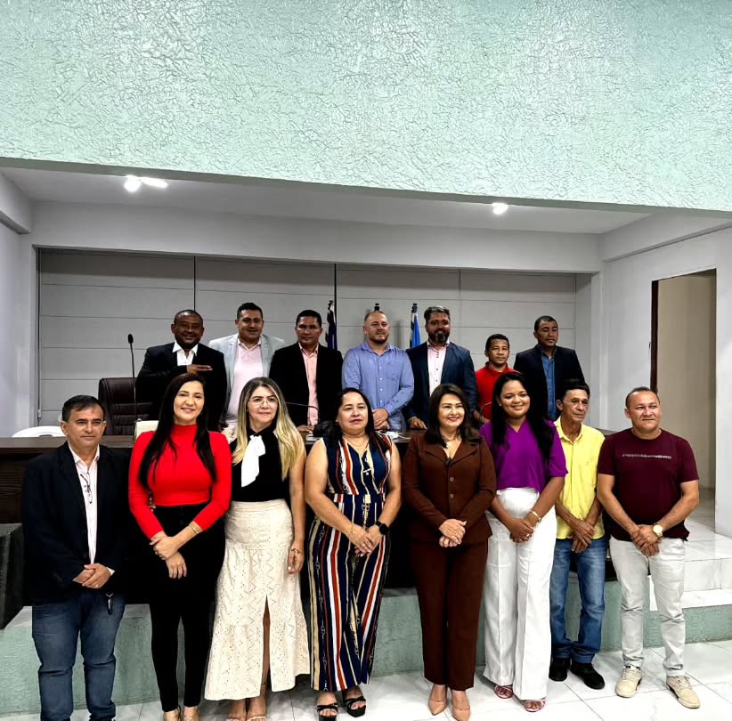 Boas-vindas aos vereadores eleitos e reeleitos para a legislatura de 2025 à 2028