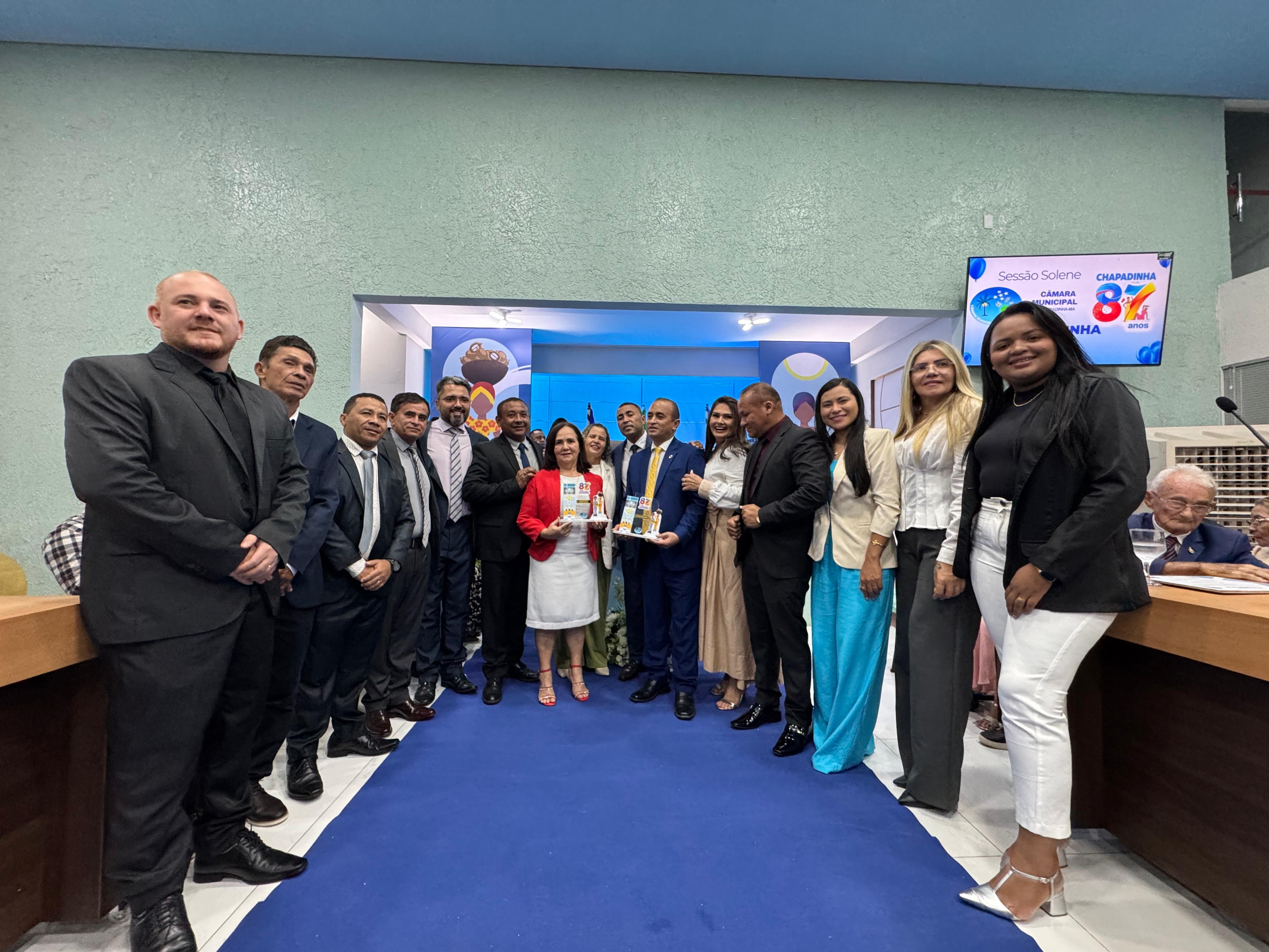 Sessão Solene de Entrega de Títulos Honoríficos de Cidadão Chapadinhense.